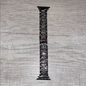 Apple Watch Diamond Band Strap with face cover.